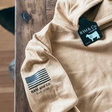 RAM & Co. American Rancher Hoodie in Mustard - Unisex