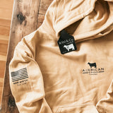 RAM & Co. American Rancher Hoodie in Mustard - Unisex