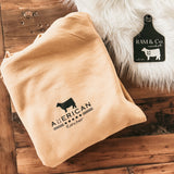 RAM & Co. American Rancher Hoodie in Mustard - Unisex