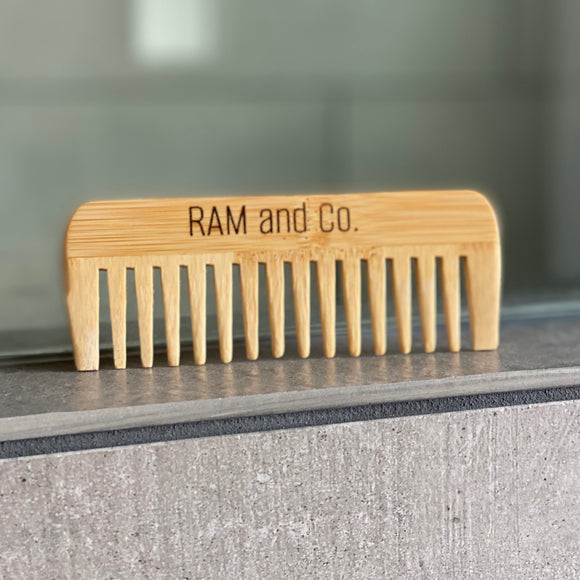 Bamboo Wide Tooth Comb